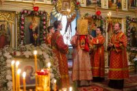 Вечернее богослужение в Свято-Петро-Павловском кафедральном соборе г.Гомеля Вечернее богослужение в Свято-Петро-Павловском кафедральном соборе г.Гомеля