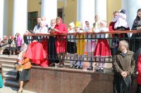 ГОМЕЛЬ. Пасхальный концерт на площадке перед Свято-Петро-Павловским кафедральным собором г. Гомеля