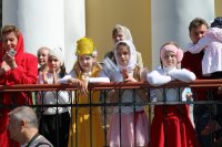 ГОМЕЛЬ. Пасхальный концерт на площадке перед Свято-Петро-Павловским кафедральным собором г. Гомеля