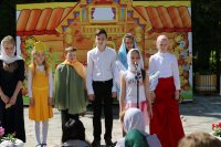 ГОМЕЛЬ. Пасхальный концерт на площадке перед Свято-Петро-Павловским кафедральным собором г. Гомеля