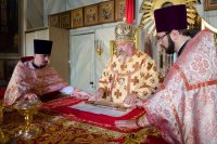 Божественная литургия в понедельник седмицы 2-й по Пасхе