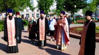 ГОМЕЛЬ. Крестный ход в день памяти святителя Кирилла Туровского