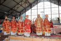 Преосвященнейший Стефан принял участие в праздничных мероприятиях в честь святителя Кирилла Туровского