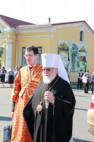Преосвященнейший Стефан принял участие в праздничных мероприятиях в честь святителя Кирилла Туровского