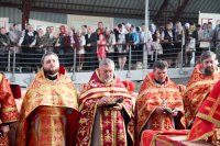 Преосвященнейший Стефан принял участие в праздничных мероприятиях в честь святителя Кирилла Туровского