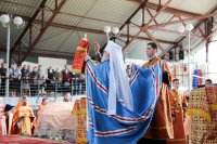 Преосвященнейший Стефан принял участие в праздничных мероприятиях в честь святителя Кирилла Туровского