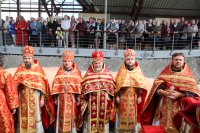 Преосвященнейший Стефан принял участие в праздничных мероприятиях в честь святителя Кирилла Туровского