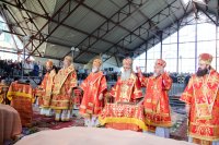 Преосвященнейший Стефан принял участие в праздничных мероприятиях в честь святителя Кирилла Туровского