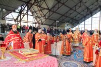 Преосвященнейший Стефан принял участие в праздничных мероприятиях в честь святителя Кирилла Туровского