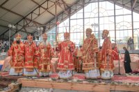 Преосвященнейший Стефан принял участие в праздничных мероприятиях в честь святителя Кирилла Туровского