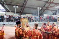 Преосвященнейший Стефан принял участие в праздничных мероприятиях в честь святителя Кирилла Туровского