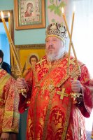 Божественная литургия в день памяти прп. Амфилохия Почаевского