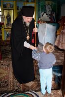 Божественная литургия в день памяти прп. Амфилохия Почаевского