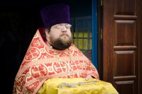 Божественная литургия в день памяти прп. Амфилохия Почаевского