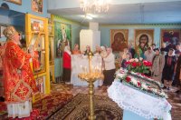 Божественная литургия в день памяти прп. Амфилохия Почаевского