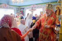 Божественная литургия в день памяти прп. Амфилохия Почаевского