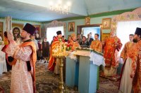 Божественная литургия в день памяти прп. Амфилохия Почаевского