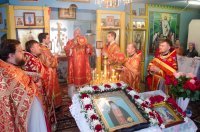 Божественная литургия в день памяти прп. Амфилохия Почаевского