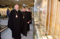 Владыка посетил часовню иконы Божией Матери «Достойно есть» у памятного знака операции «Багратион»