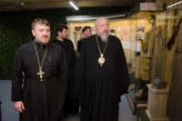 Владыка посетил часовню иконы Божией Матери «Достойно есть» у памятного знака операции «Багратион»