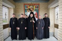 Владыка посетил часовню иконы Божией Матери «Достойно есть» у памятного знака операции «Багратион»