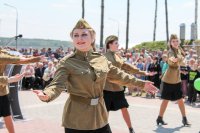 СВЕТЛОГОРСК. Парад в честь Дня Победы