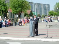 СВЕТЛОГОРСК. Парад в честь Дня Победы
