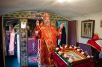 Божественная литургия в день празднования иконы Божией Матери "Нечаянная радость"