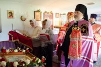 Божественная литургия в день празднования иконы Божией Матери "Нечаянная радость"