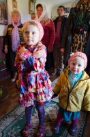 Божественная литургия в день празднования иконы Божией Матери "Нечаянная радость"