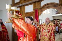 Божественная литургия в праздник иконы Божией Матери "Неупиваемая чаша"