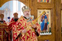 Божественная литургия в праздник иконы Божией Матери "Неупиваемая чаша"