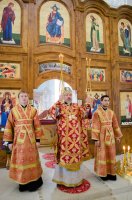 Божественная литургия в праздник иконы Божией Матери "Неупиваемая чаша"