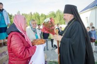 Божественная литургия в праздник иконы Божией Матери "Неупиваемая чаша"