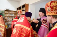 Божественная литургия в праздник иконы Божией Матери "Неупиваемая чаша"