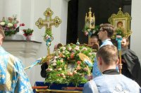 Преосвященный Стефан принял участие в торжествах в день праздника Жировичской иконы Божией Матери