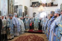 Преосвященный Стефан принял участие в торжествах в день праздника Жировичской иконы Божией Матери