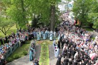 Преосвященный Стефан принял участие в торжествах в день праздника Жировичской иконы Божией Матери