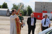 Священнослужитель поздравил сотрудников Гомельской пограничной группы с приближающимся Днем пограничника