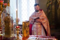 Божественная литургия в Свято-Петро-Павловском кафедральном соборе г.Гомеля