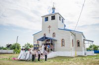 Преосвященный Стефан освятил храм Рождества Пресвятой Богородицы г.п. Уваровичи