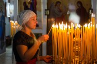 Преосвященный Стефан освятил храм Рождества Пресвятой Богородицы г.п. Уваровичи