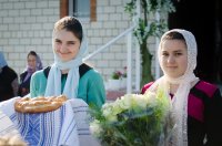 Преосвященный Стефан освятил храм Рождества Пресвятой Богородицы г.п. Уваровичи