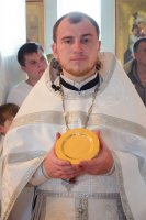 Преосвященный Стефан освятил храм Рождества Пресвятой Богородицы г.п. Уваровичи