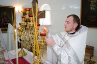 Преосвященный Стефан освятил храм Рождества Пресвятой Богородицы г.п. Уваровичи