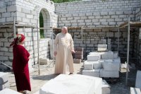 Рабочий визит в строящийся храм сщмч. Пиония д.Уза Рабочий визит в строящийся храм сщмч. Пиония д.Уза