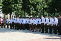 ГОМЕЛЬ. Торжественный митинг, посвящённый празднованию 98-й годовщины со Дня образования органов пограничной службы Республики Беларусь