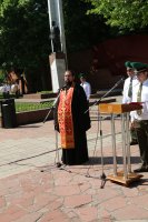 ГОМЕЛЬ. Торжественный митинг, посвящённый празднованию 98-й годовщины со Дня образования органов пограничной службы Республики Беларусь