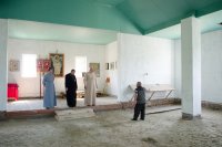 Рабочая поездка в строящиеся храмы Добрушского и Гомельского районного благочинных округов