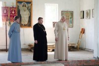 Рабочая поездка в строящиеся храмы Добрушского и Гомельского районного благочинных округов